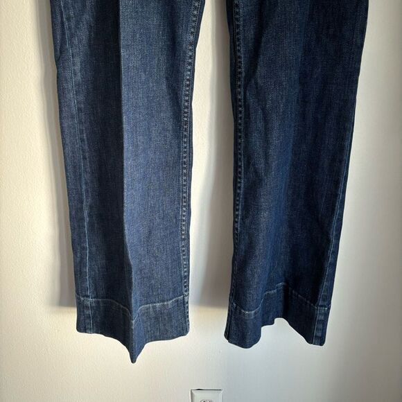 J. Jill Women’s stretch trouser jeans pants wide leg size 8 - EUC! - Picture 5 of 12